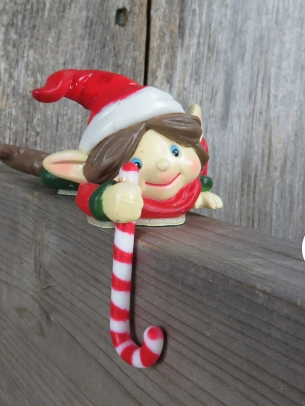 Vintage House Of Lloyd  Elf Stocking Holder